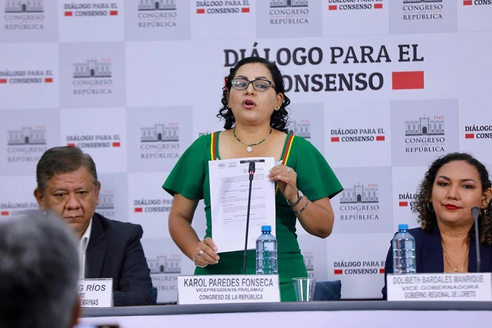 Congress Member Karol Ivett Paredes Fonseca